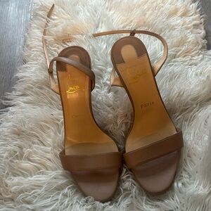 Nude Christian Louboutin Heels.